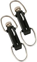 TACO Marine COK-0001T-2 Premium Outrigger Release Clip - Pair, Black