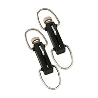 TACO Marine COK-0001T-2 Premium Outrigger Release Clip - Pair, Black