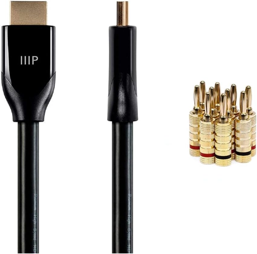Monoprice Certified Premium High Speed HDMI Cable - 4K60Hz 18Gbps HDR