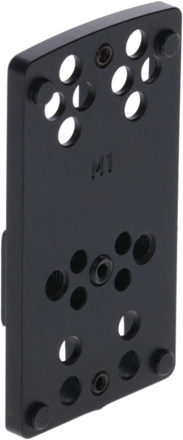 TRUGLO Pistol Red-Dot Sight Mount | CNC-Machined Billet Steel Dovetail Adapter