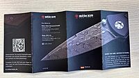 Boker Core Professional Santoku Knife with Fluted Hollow Edge 130835