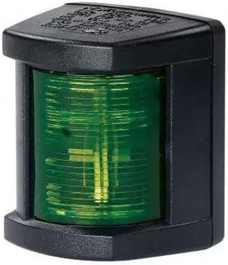 Hella Marine Starboard Navigation Lamp- Incandescent - 1nm - Black Housing - 12V