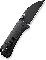 WEKNIFE Banter Wharncliffe Thumb Stud Knife Micarta Handle