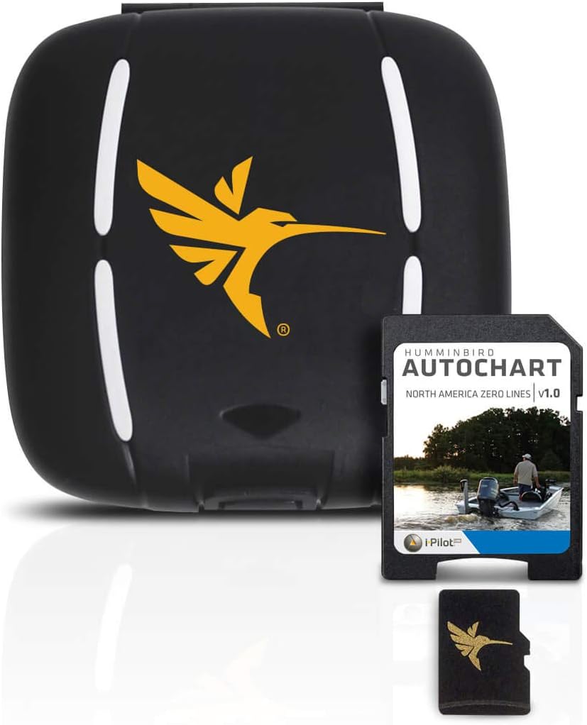 Humminbird 600033-1 AutoChart Zero Line North America Map SD Card