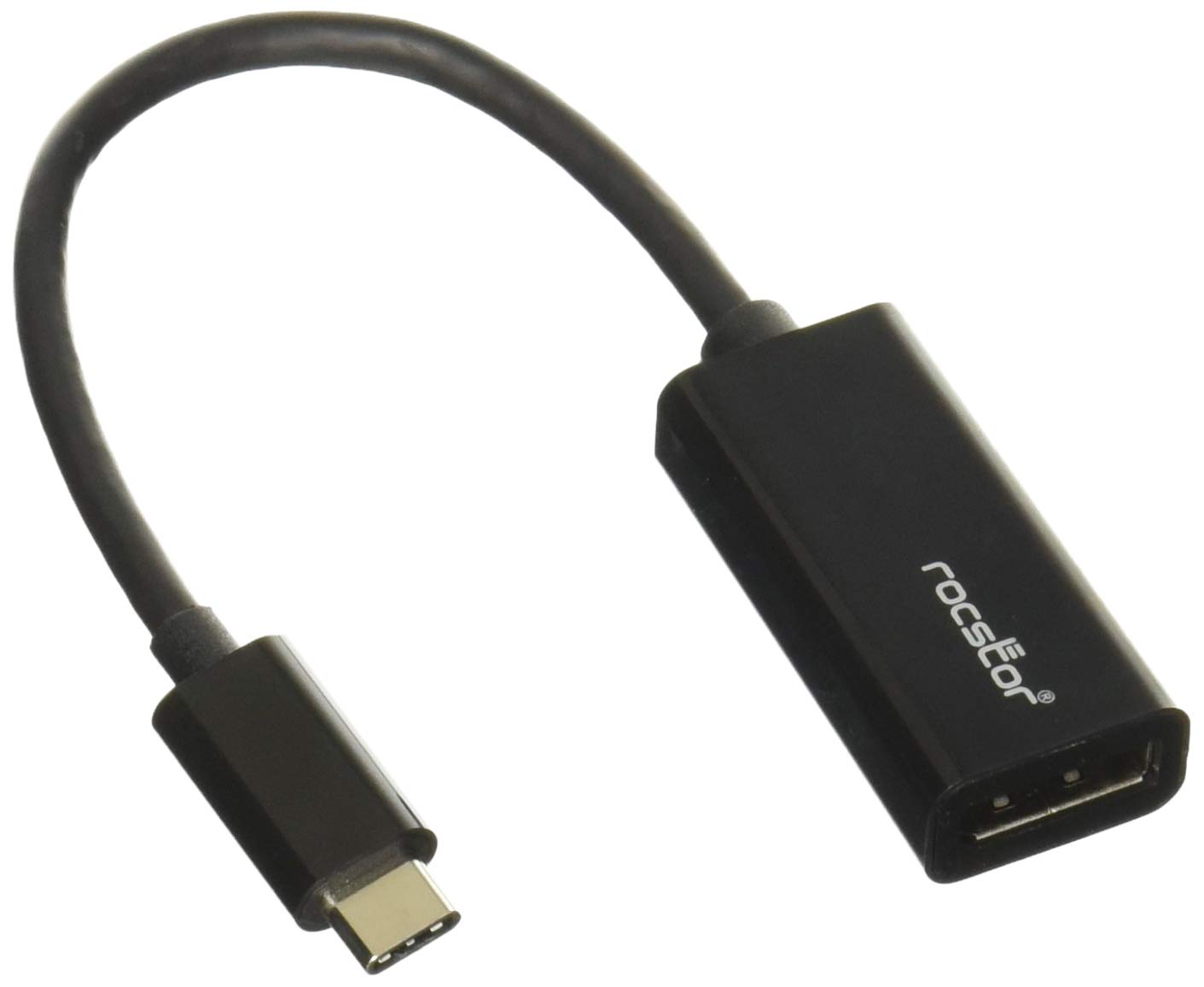 Rocstor Y10C131-B1 Premium USB-C to DisplayPort Adapter M/F - for Computers, MacBook, MacBook Pro