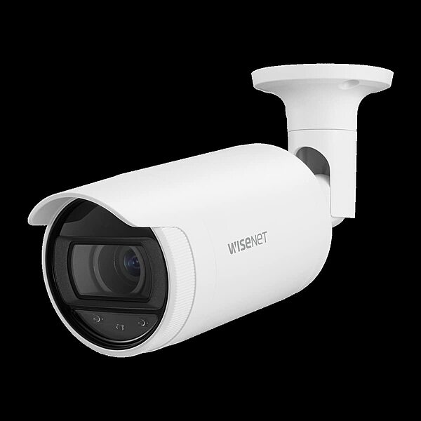 HANWHA TECHWIN AMERICA 2MP A-Series IR Outdoor Bullet POE Camera 3.1X MOTRZD V/F Lens