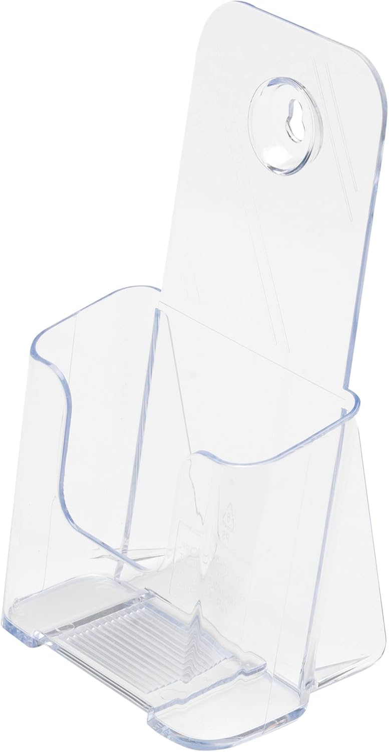 Office Depot Brand High-Back Literature Holder, 7-3/4inH x 4-1/4inW x 7-3/4inD
