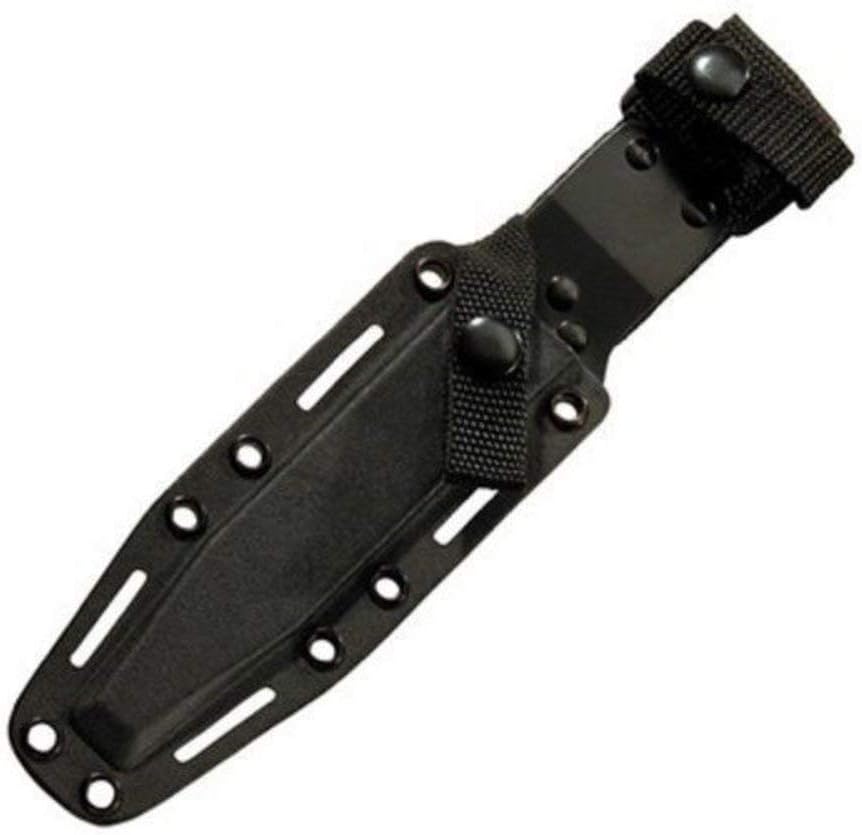 Ka-Bar Kraton Handled Straight Edge Mark 1 Knife , BLACK, 9 3/16-Inch