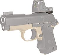 Trijicon RMRcc Pistol Dovetail Mount Adapter Plate