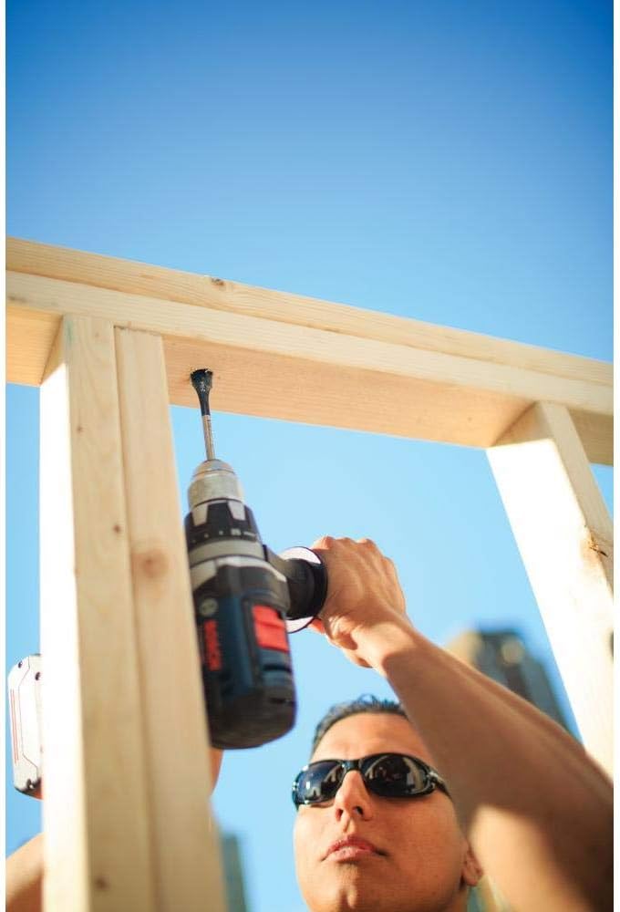 BOSCH DSB5010 Daredevil 10-Piece Standard Spade Bit Set w/Full Cone Threading and Spurred Tip, Blue