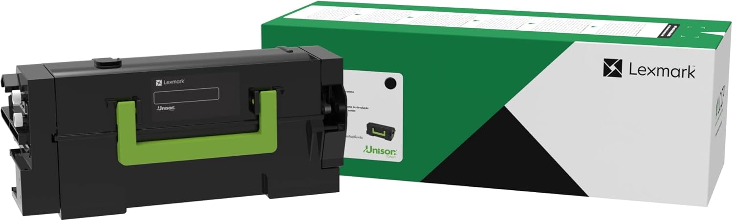 Lexmark 58D1H00 Black High Yield Return Program Toner Cartridge