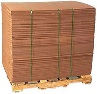 Partners Brand Material Kraft Corrugated Sheets, 40in x 40in, Pack Of 20