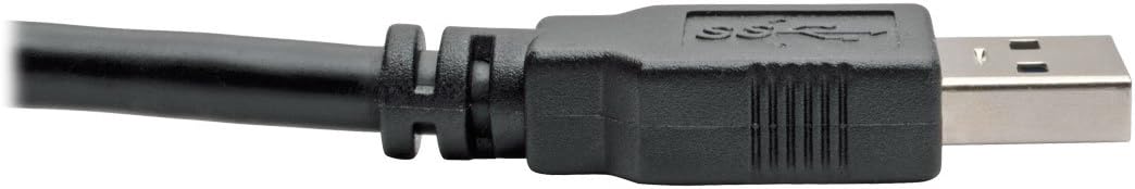 Tripp Lite USB 3.0 SuperSpeed (A/A) Cable, 28/24 AWG, 5 Gbps, USB Type-A to Type-A, Black