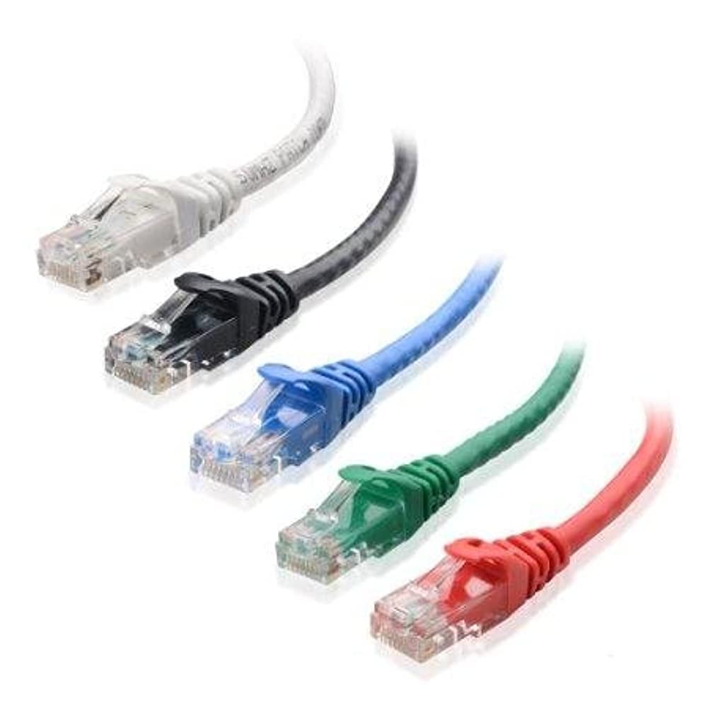 6 Inch Red Cat5e Patch Cable, Utp, No Boots