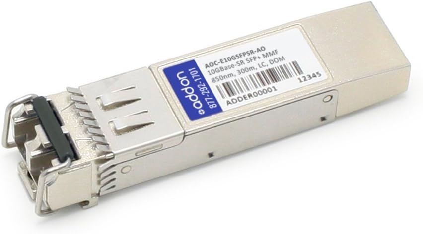 ADDON Supermicro AOC-E10GSFPSR 10GBASE-SR SFP+ Transceiver (MMF, 850nm, 300m, LC, DOM)