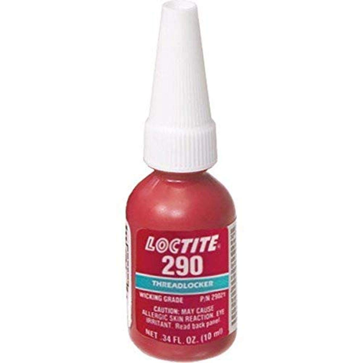 Loctite 290 Strength Threadlocker, 10 mL Bottle, Green 10 milliliters