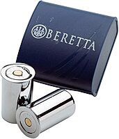 BERETTA Deluxe Nickel Plated Brass Shotgun Snap Caps Set of 2