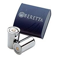BERETTA Deluxe Nickel Plated Brass Shotgun Snap Caps Set of 2