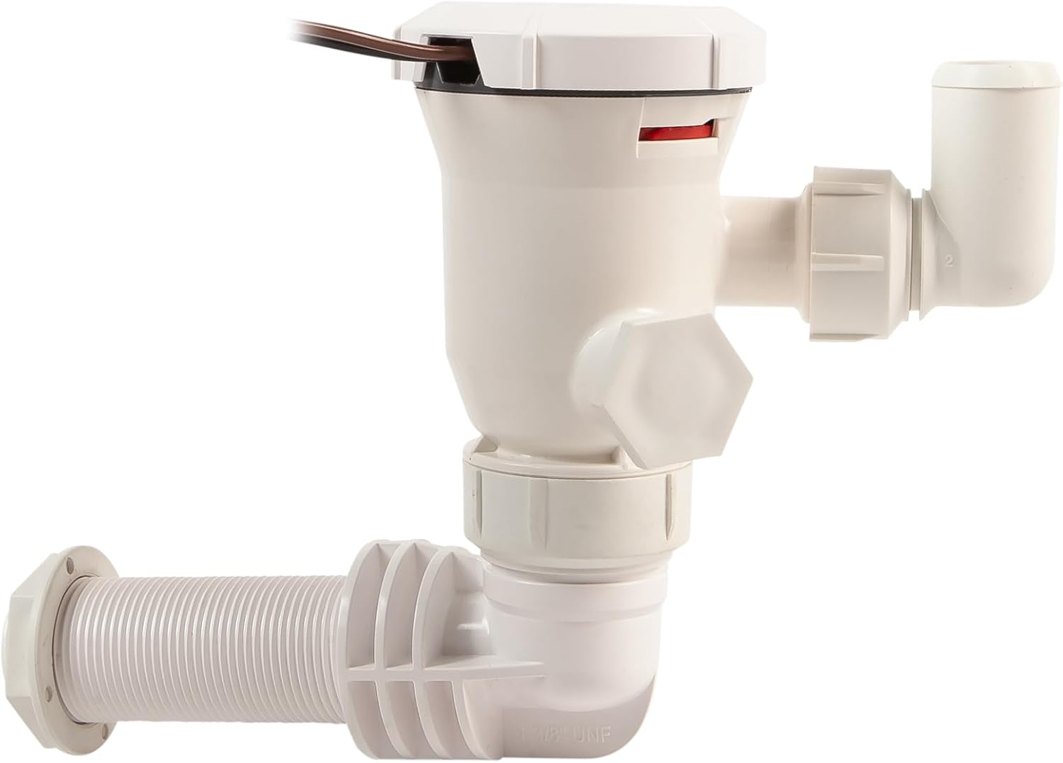 Attwood 5664-4 Tsunami Mk2 1200 GPH Aerator - 12V 90° Elbow