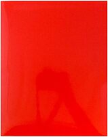 JAM PAPER Laminated Two-Pocket Glossy Presentation Folders - Letter Size