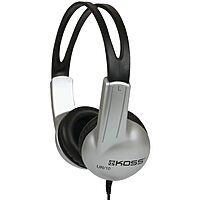 Koss UR10 HB Headphone - Stereo - Mini-phone (3.5mm) - Wired - 32 Ohm - 60 Hz to 20 kHz - Over-the-head - Binaural - Circumaural - 4 ft Cable
