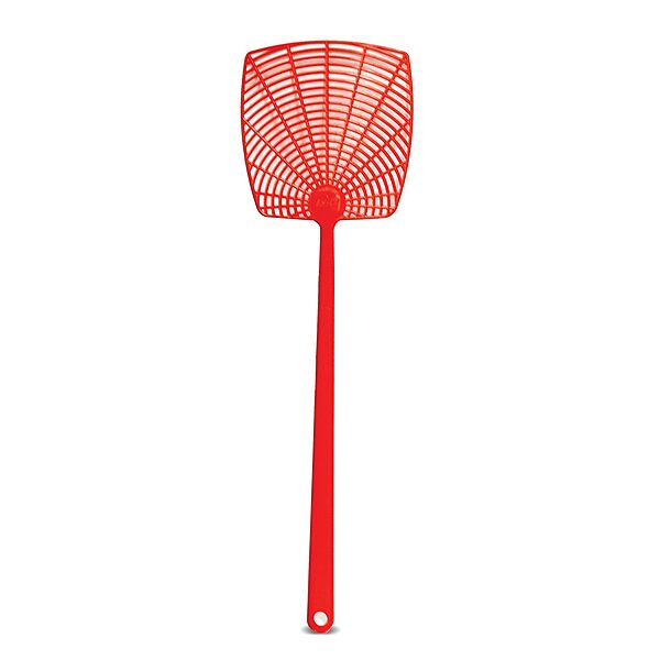 PIC 274-INN Plastic Fly Swatter Assorted Neon Plastic Fly Swatter – Single Orange Pack of 5 Heavy Duty Orange