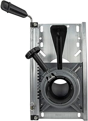 Springfield 1100521-L1 2-7/8-Inch Locking Trac-Lock Slide and Swivel,Grey,Black