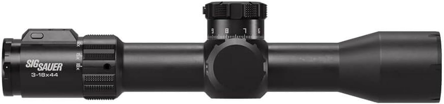 SIG SAUER BRAVO6T-BDX 3-18x44mm FFP Rifle Scope | HDX Glass with ZeroSync BDX eTRAK Dial | 35mm Tube Bluetooth Ballistic