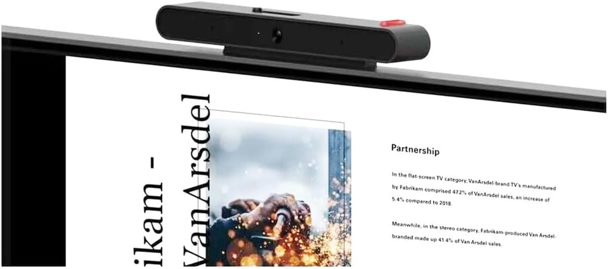 Lenovo ThinkCentre TIO22GEN5 22" Class Webcam Full HD LED Monitor - 16:9 - Black