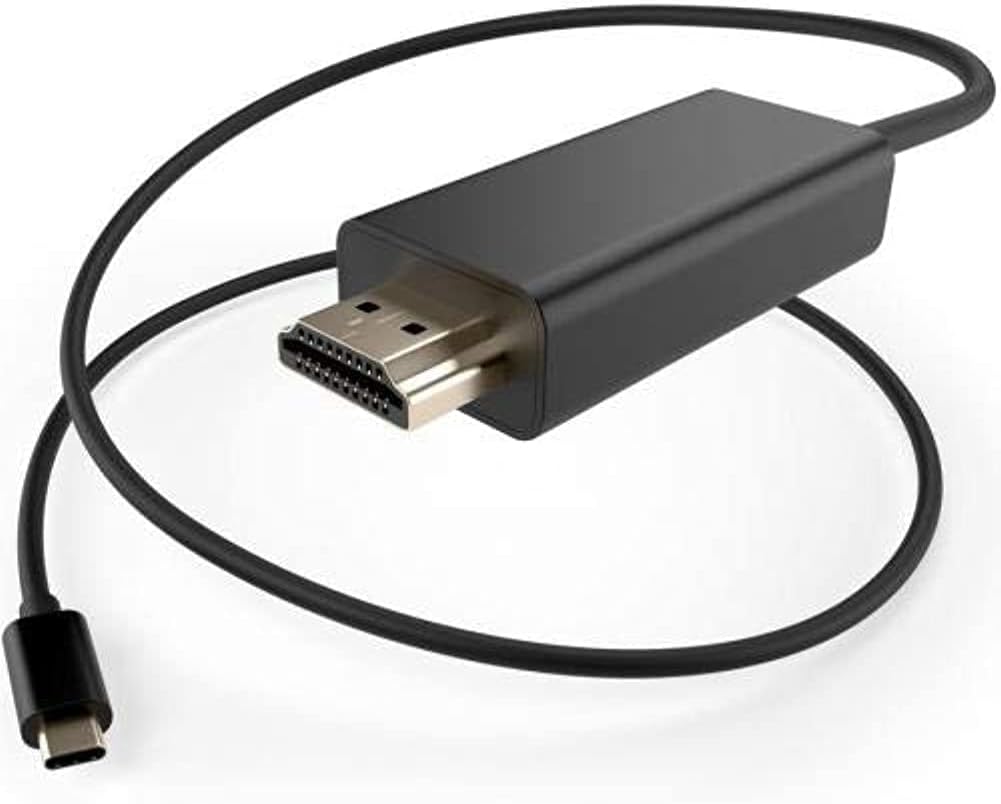 UNC 3FT USB-C TO HDMI CABLE  MALE-TO-MALE, SUPPORTS RELIABLE HDMI VIDEO OUTPUT