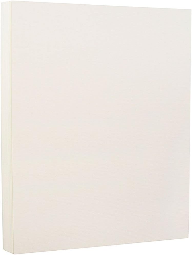JAM PAPER Strathmore Cover Card Stock - Letter (8.5 x 11) - 50 Sheets