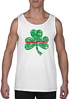 Thin Red Line St. Patrick's Day Tank - THIN BLUE LINE USA