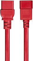 Monoprice Heavy Duty 12AWG 20A IEC C20 to C19 Power Extension Cord