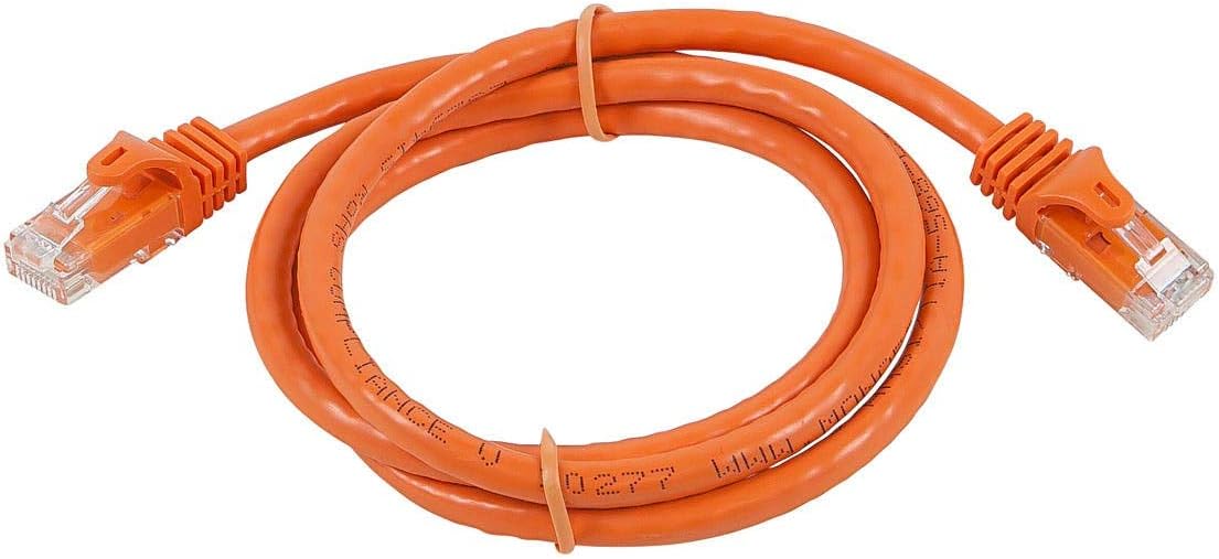Monoprice Cat5e Flexboot Ethernet Patch Cable - Snagless RJ45, 24AWG, UTP, 350MHz