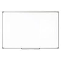 WorkPro™ Porcelain Magnetic Dry-Erase Whiteboard, 36" x 48", Aluminum Frame With Silver Finish