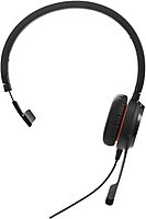 Jabra EVOLVE 20 Headset - Mono - USB Type C - Wired - 32 Ohm - 150 Hz to 7 kHz - Over-the-head - Monaural - 4993829289