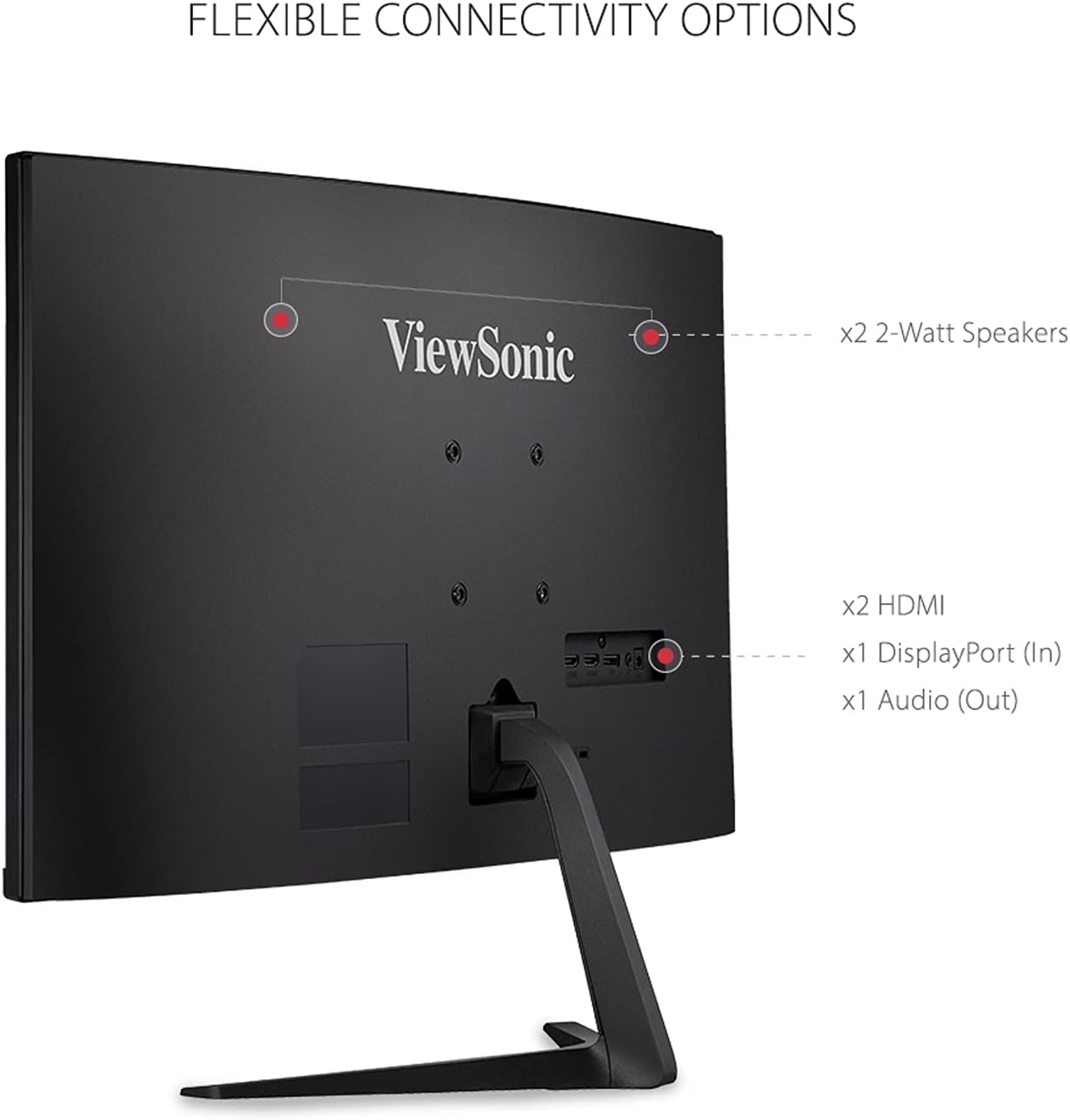 ViewSonic VX Series Gaming Monitor with FreeSync Premium and Eye Care