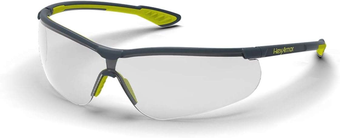 HexArmor VS250 Safety Glasses Single Clear / Trushield-2f