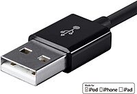 Monoprice Apple MFi Certified Lightning to USB-A Charge & Sync Cable