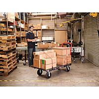 RUBBERMAID COMMERCIAL Heavy-Duty Platform Truck 24 x 48