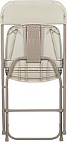 Flash Furniture Hercules Series Commercial-Grade Plastic Folding Chair - 650LB Weight Capacity