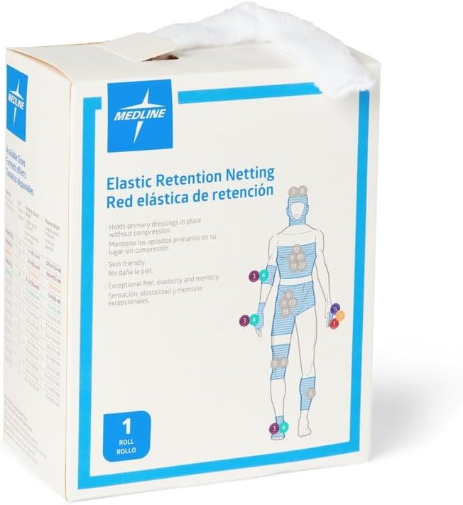 Medline Stretch Tubular Elastic Dressing Retention Net