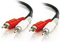 C2G 40465 C2G/Cables to Go Value Series RCA Audio Cable (12 Feet, Black)