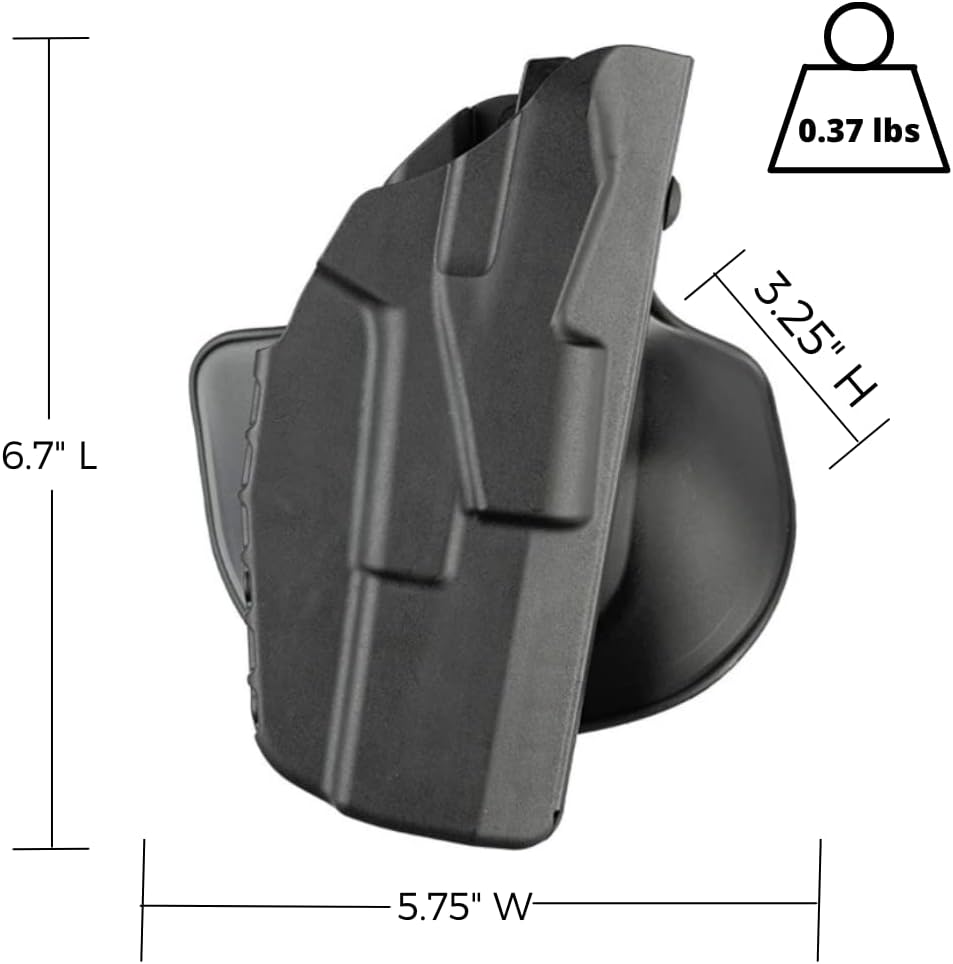 SAFARILAND 7378 7TS ALS Paddle and Belt Loop Combo Holster