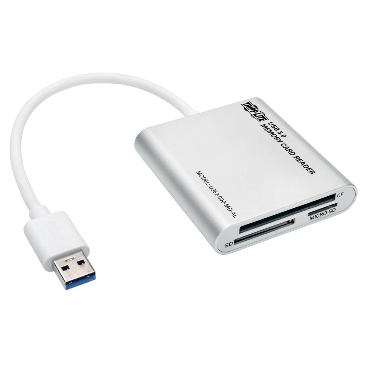 Tripp Lite USB 3.0 SuperSpeed Memory Card Reader/Writer