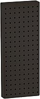 Azar Displays 770820-BLK Pegboard 1-Sided Wall Panel, Black Solid Color, 2-Pack