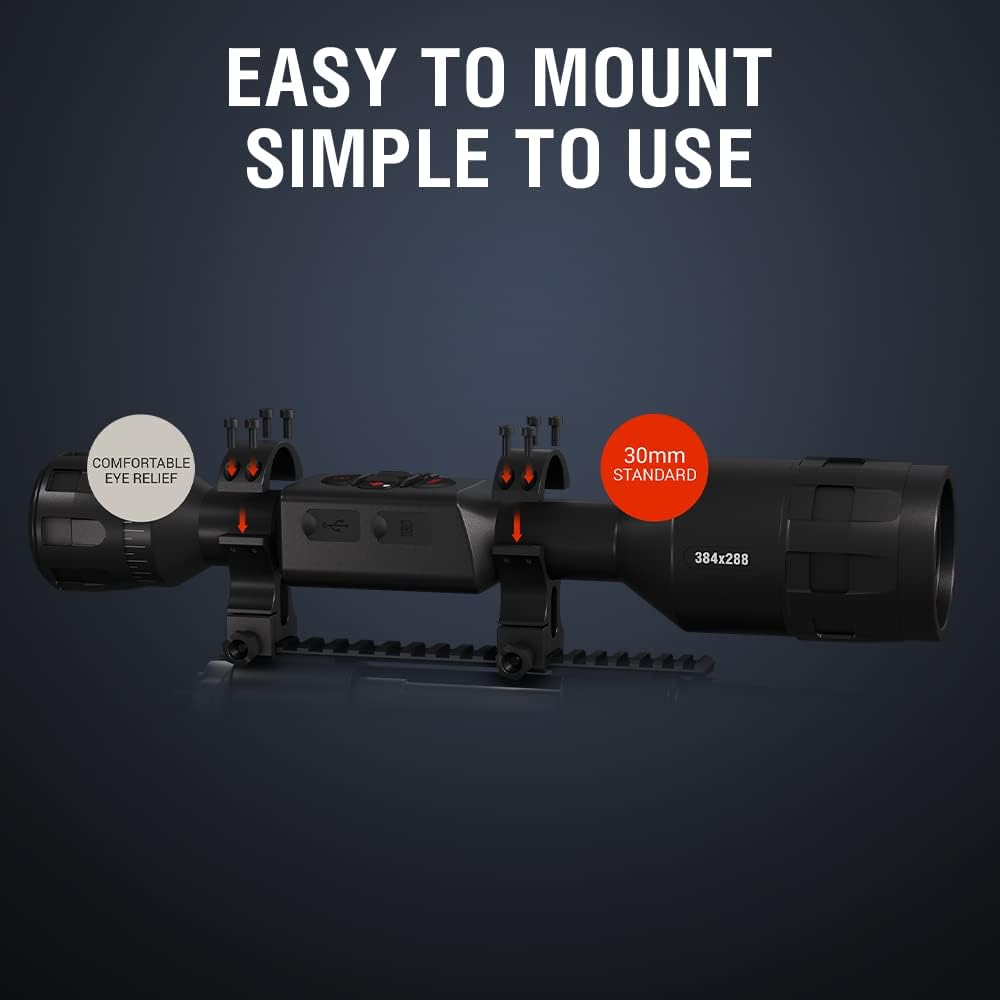 ATN ThOR 4 Smart HD Thermal Hunting Scope