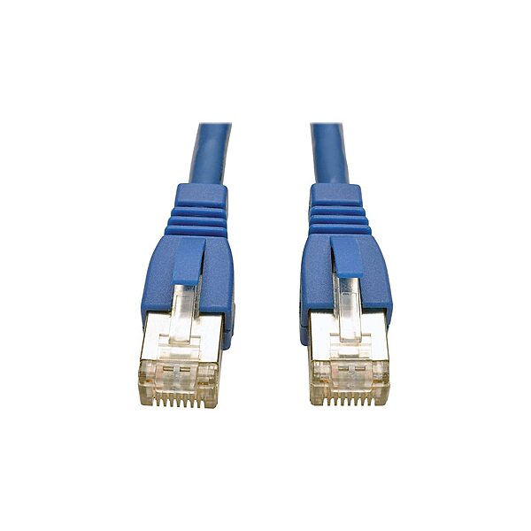 TRIPP LITE Cat6a 10G Shielded (STP) Snagless RJ45 M/M Ethernet Patch Cable