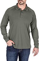5.11 Tactical Men's Performance Long Sleeve Work Polo, 100% Polyester, Style 72049/72049T