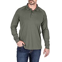 5.11 Tactical Men's Performance Long Sleeve Work Polo, 100% Polyester, Style 72049/72049T